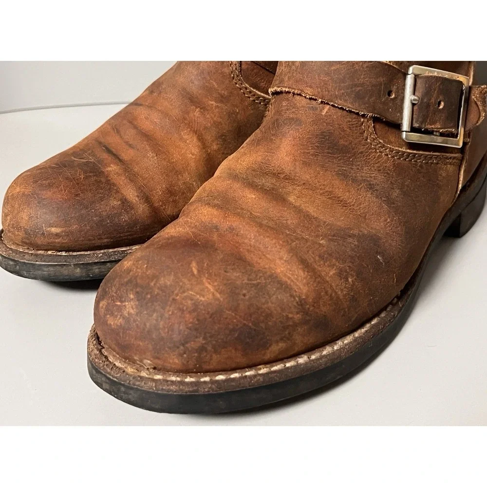 Red Wing 3356 Short Engineer Cooper Rough & Tough Boots Women US 7.5 38- USA